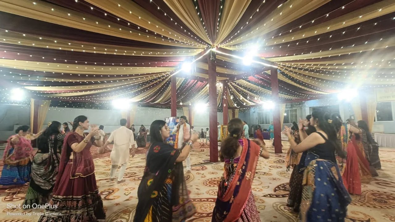 भारत विकास परिषद मेवाड़ का शरद पूर्णिमा गरबा महोत्सव
