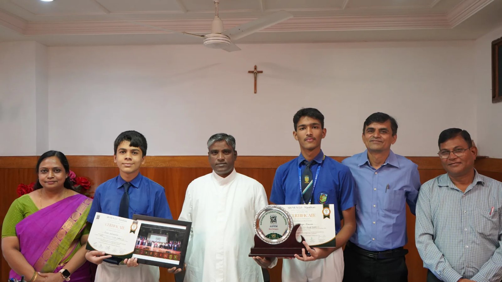 St Paul’s School Student Ali Asgar Wins Top Honour at MUN Conference