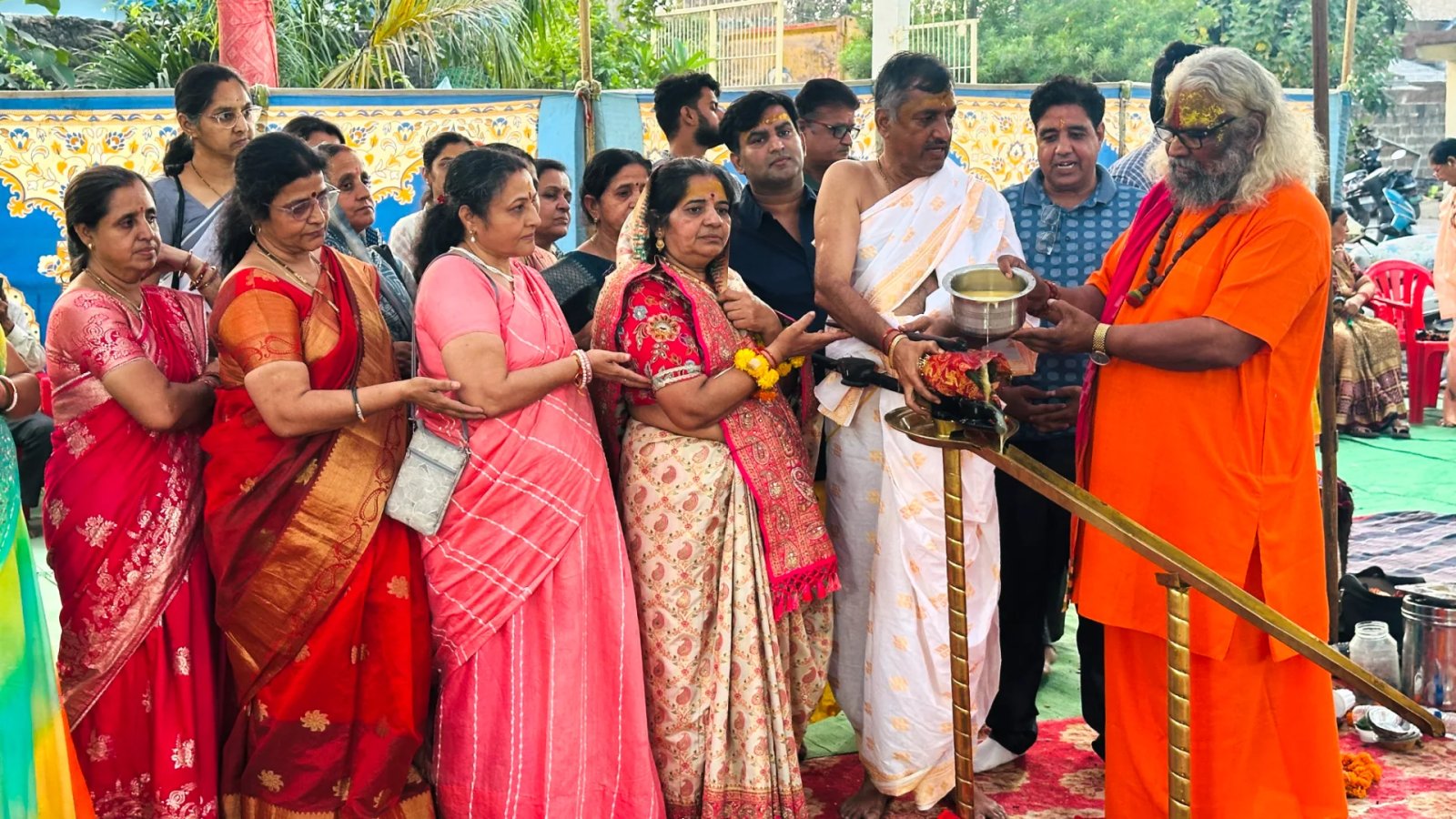 श्री पीताम्बरा आश्रम में तीन दिवसीय शरदोत्सव दुर्गार्चन महोत्सव सम्पन्न